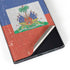 Haitian Flag Distressed Galaxy Skins
